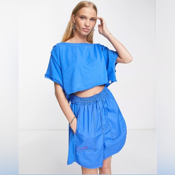 Free People Other - ✨Host Pick✨NWT Free People Perfect Pima two piece lounge set in blue Size Small
